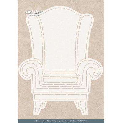 Find It Trading Berrie's Beauties Nostalgic Noel Stencil -  Nostalgic Chair